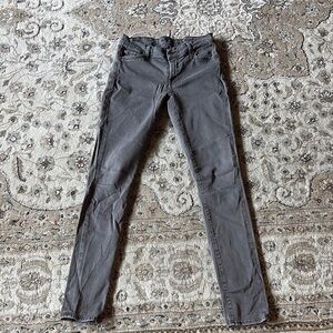 7 For All Mankind Gray Skinny Jeans